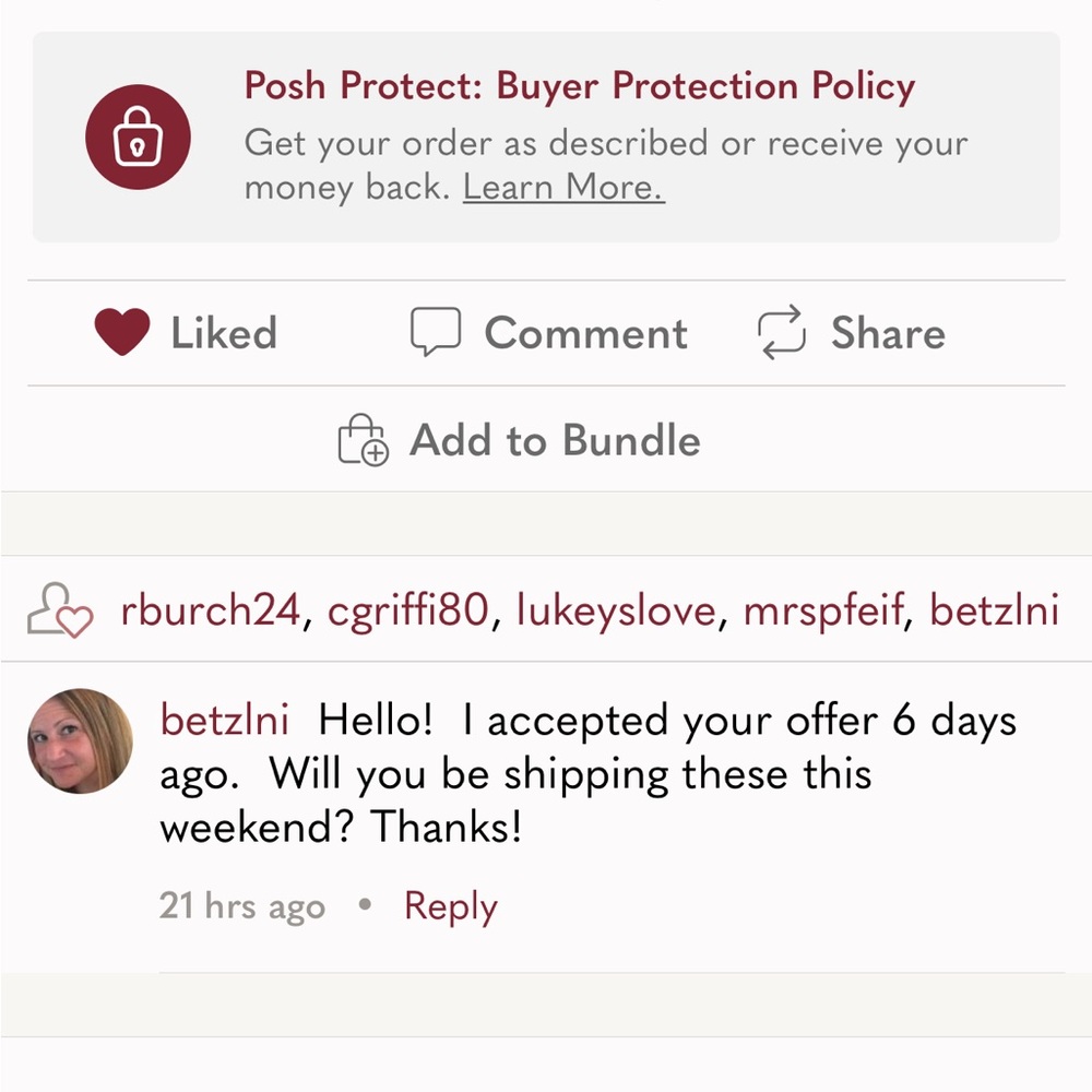 Buyers BEWARE of this Posh Ambassador.